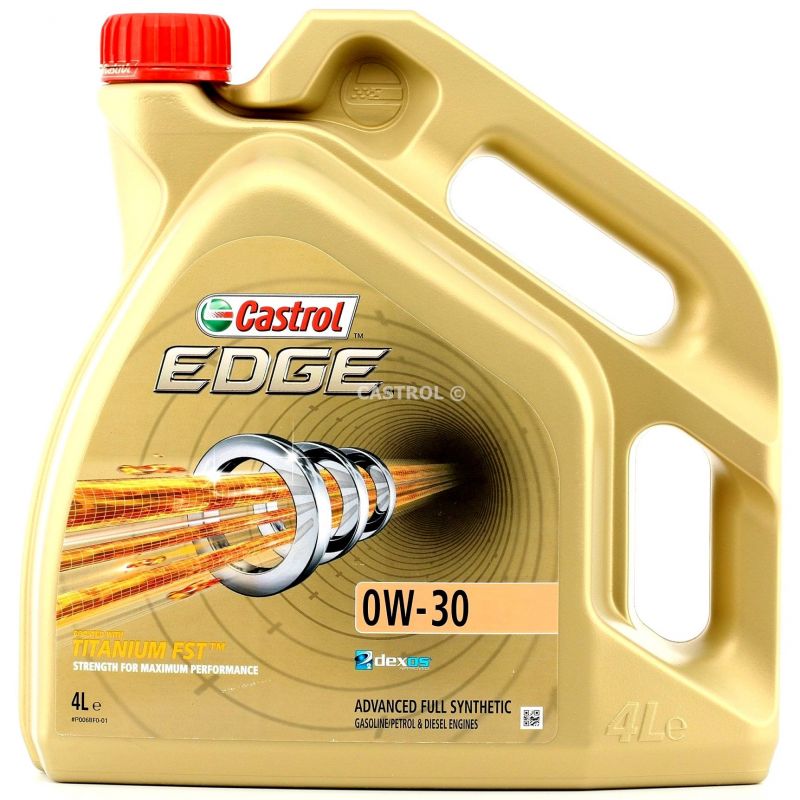 Syntetický motorový olej Castrol Edge Titanium FST 0W-30 4l