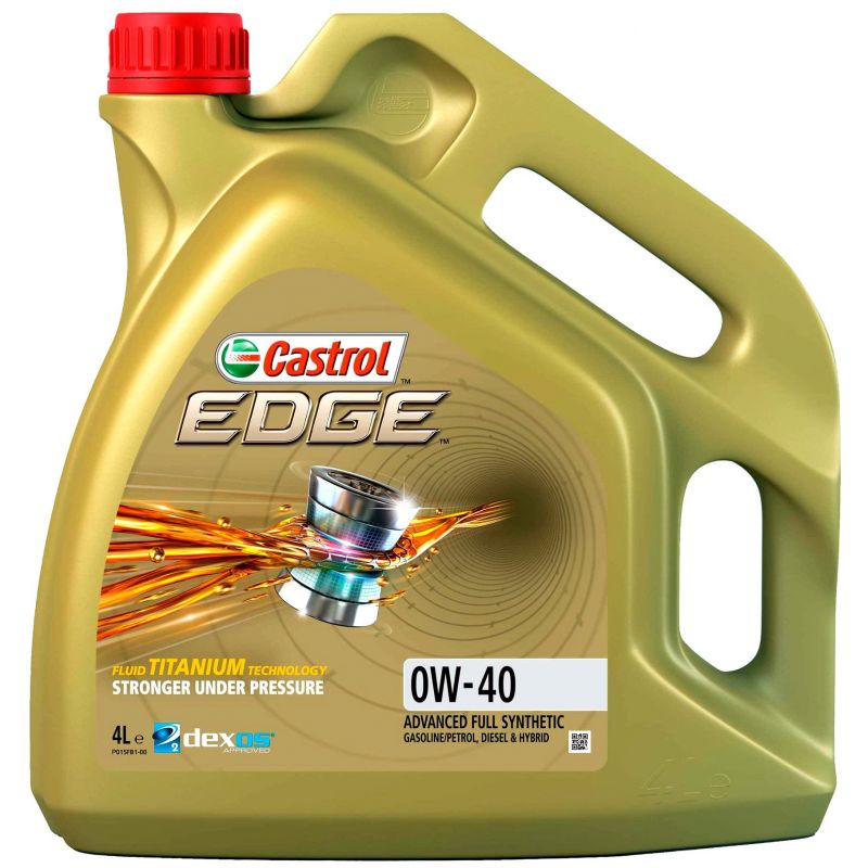 Syntetický motorový olej Castrol Edge Titanium FST 0W-40 4l