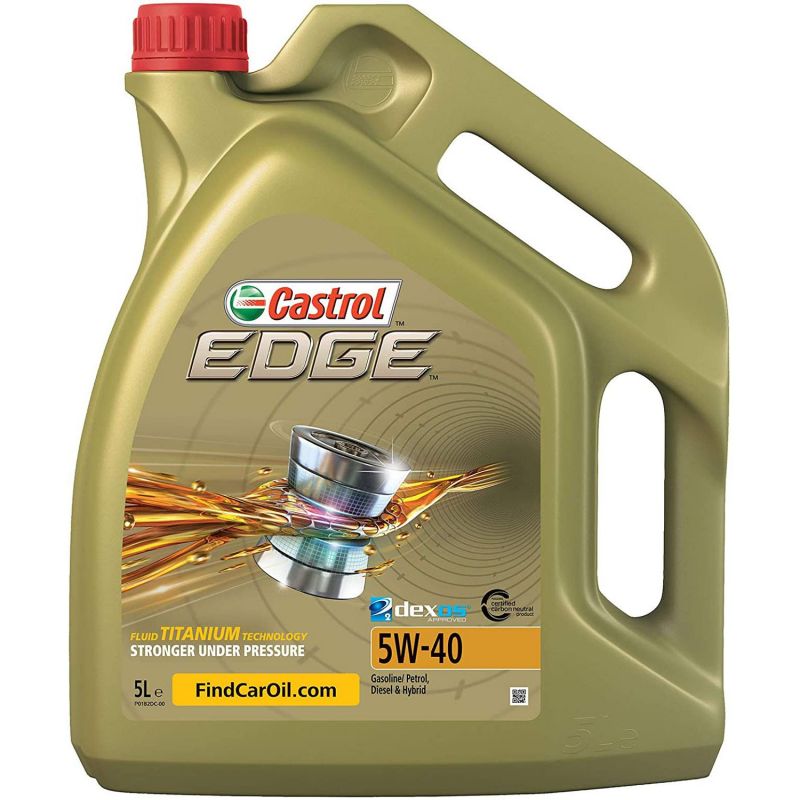 Syntetický motorový olej Castrol Edge Titanium FST 5W-40 5l