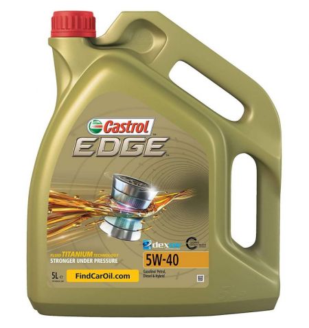 Syntetický motorový olej Castrol Edge Titanium FST 5W-40 5l | Filson Store