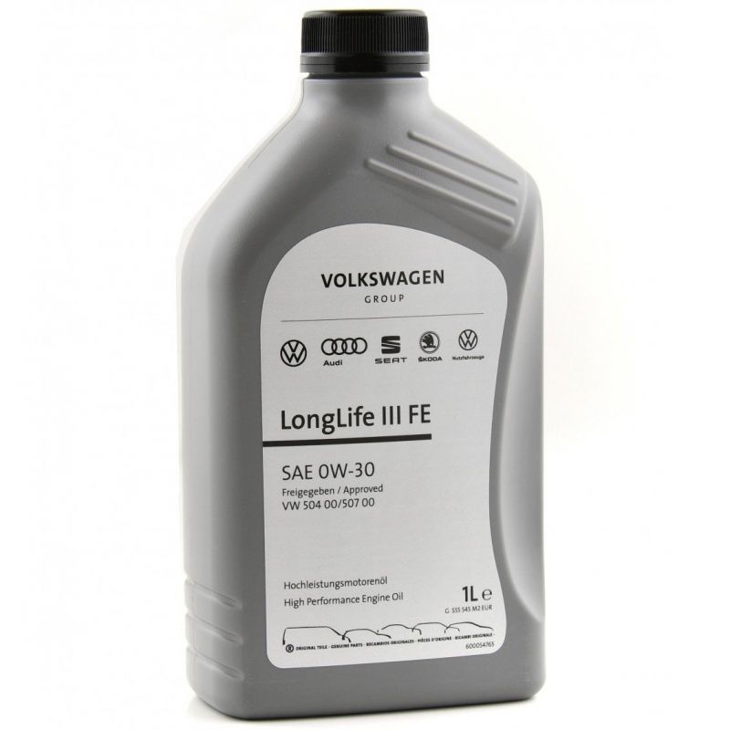 Syntetický motorový olej originální Volkswagen Longlife III 0W-30 1l