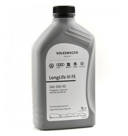 Syntetický motorový olej originální Volkswagen Longlife III 0W-30 1l | Filson Store