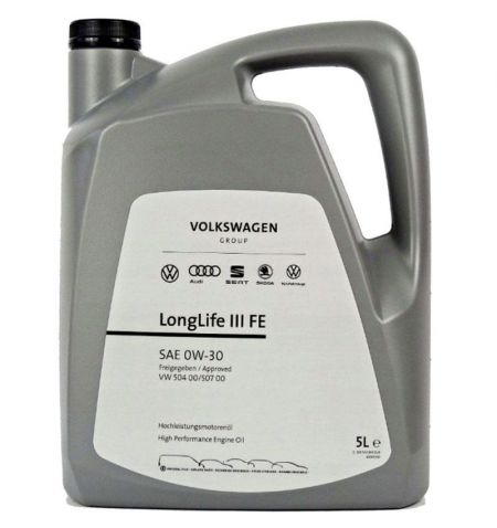 Syntetický motorový olej originální Volkswagen Longlife III 0W-30 5l | Filson Store