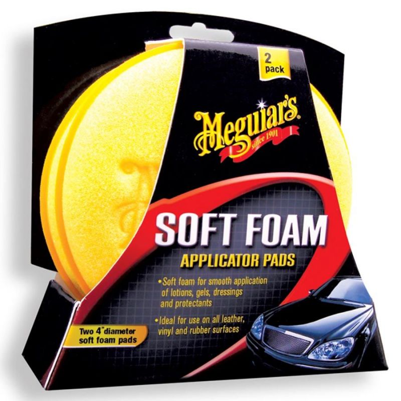Meguiars Soft Foam Applicator Pad - Pěnové aplikátory 2ks