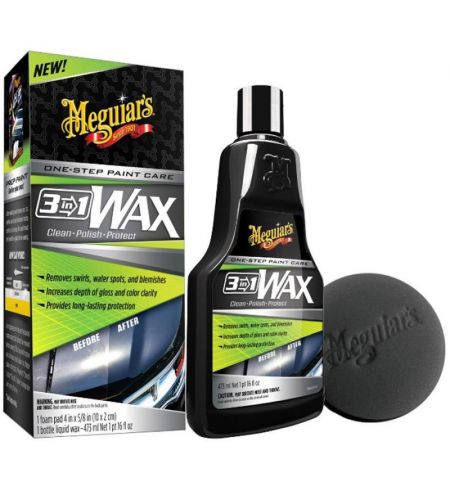 Meguiars 3-in-1 Wax - Vosk tři v jednom 473ml | Filson Store