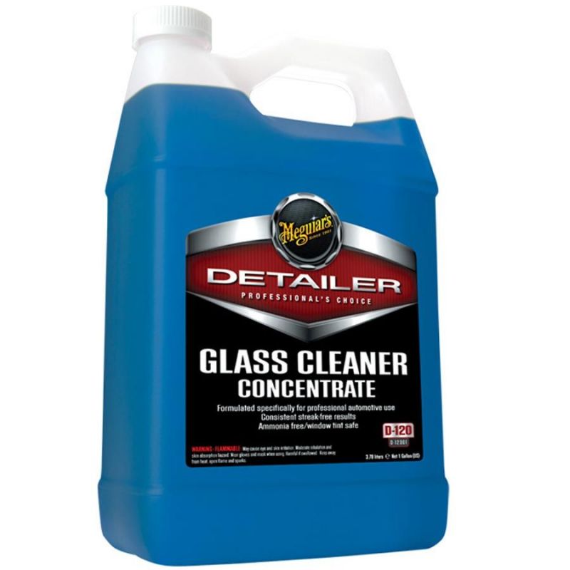 Meguiars Glass Cleaner Concentrate - Profesionální čistič skel 3.78l