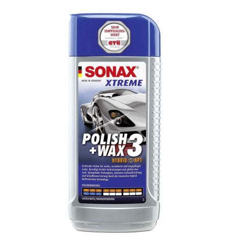 Sonax Xtreme Polish and Wax 3 Hybrid NPT 250ml | Filson Store