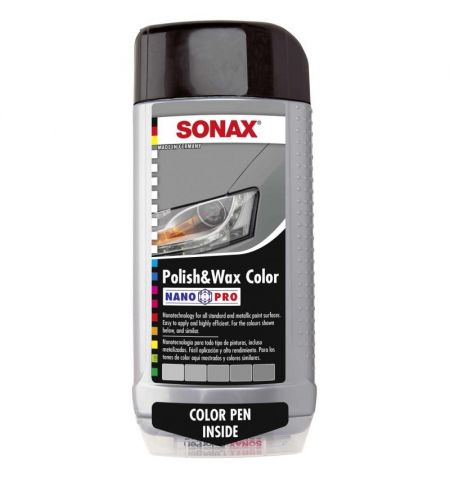 Sonax Barevná leštěnka - stříbrošedá 500ml | Filson Store