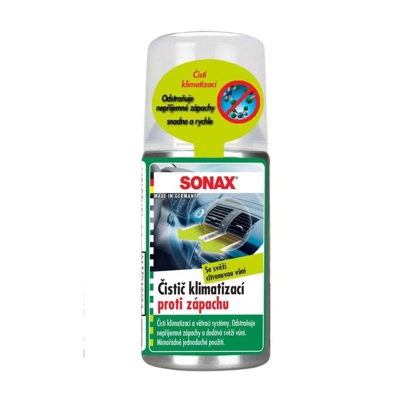 Sonax Čistič klimatizací - Green lemon 100ml