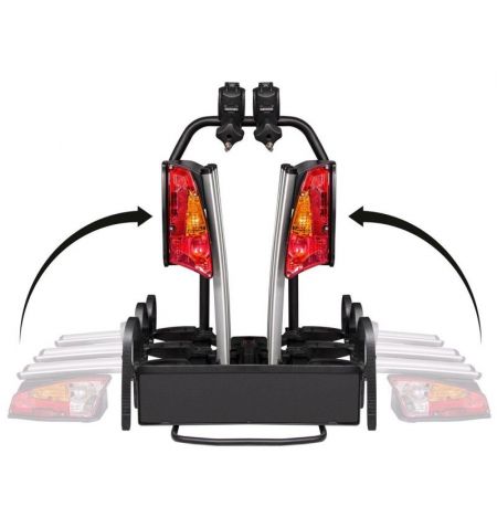 Nosič na tažné zařízení na 3 kola / elektrokola Menabo Antares Plus - sklopný skládací | Filson Store