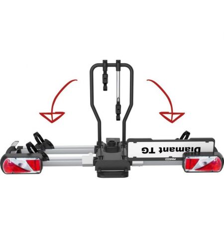 Nosič na tažné zařízení na 2 kola / elektrokola Pro User Diamant TG - sklopný skládací | Filson Store
