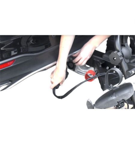Nosič na tažné zařízení na 2 kola / elektrokola Aguri Active Bike 2 Black - sklopný | Filson Store