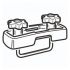 Střešní box G3 Sirio 320 - objem 240l / pravostranné otevírání / matný šedý | Filson Store