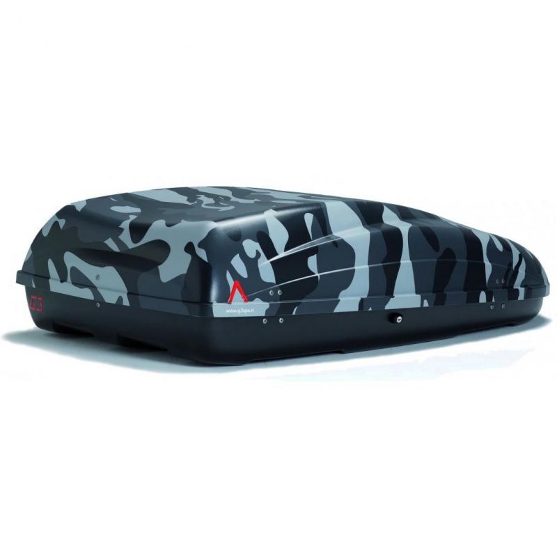 Střešní box G3 Helios 400 Camouflage Limited Edition - objem 330l / oboustranné otevírání / kamufláž