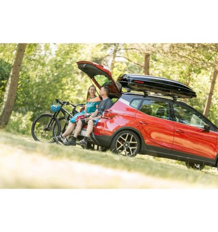 Střešní box Kamei 330 - objem 330l / pravostranné otevírání / černý lesklý | Filson Store