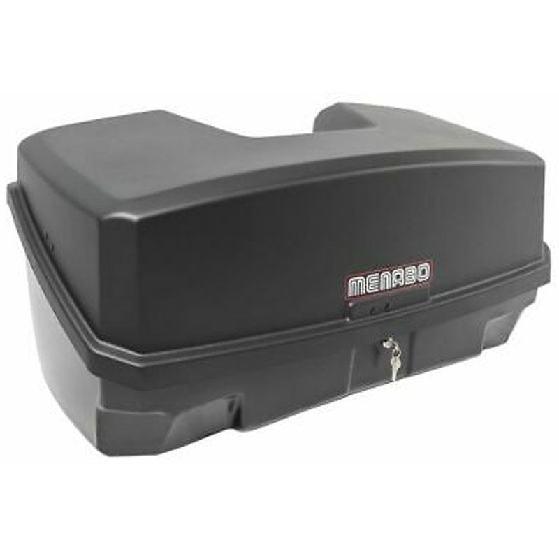 Zadní box na nosič na tažné zařízení Menabo Nekkar - objem 300l / uzamykací / černošedý