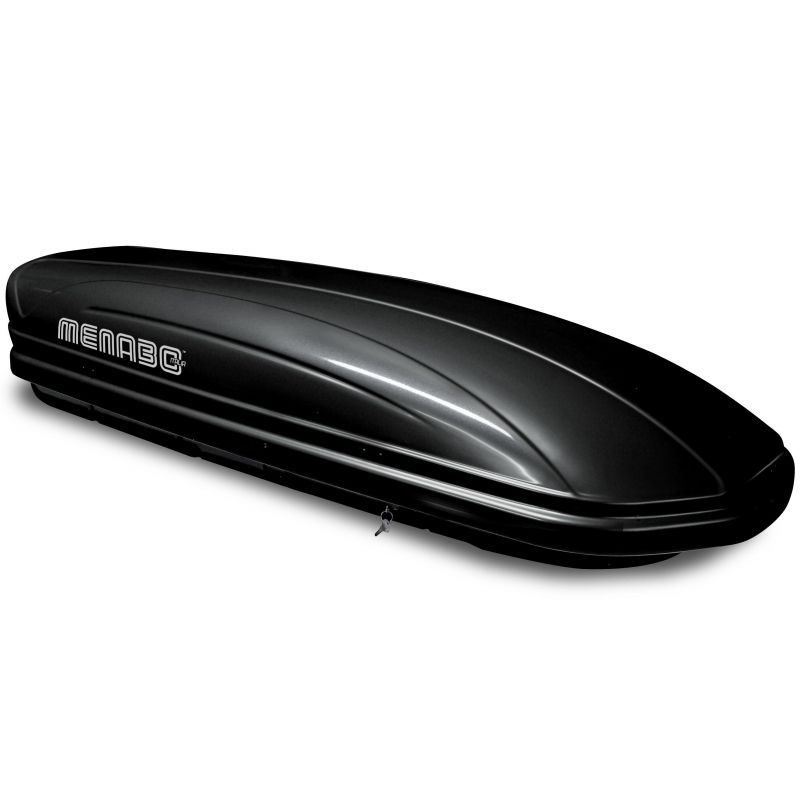 Levně Střešní box Menabo Mania 460 Black - objem 460l / pravostranné otevírání / černý