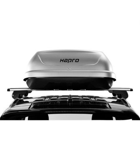 Střešní box Hapro Traxer 6.6 Silver Grey - objem 410l / oboustranné otevírání / stříbrně šedá | Filson Store