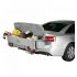 Zadní box na nosič na tažné zařízení MFT BackBox Silber - objem 300l / uzamykací / lesklý stříbrný | Filson Store