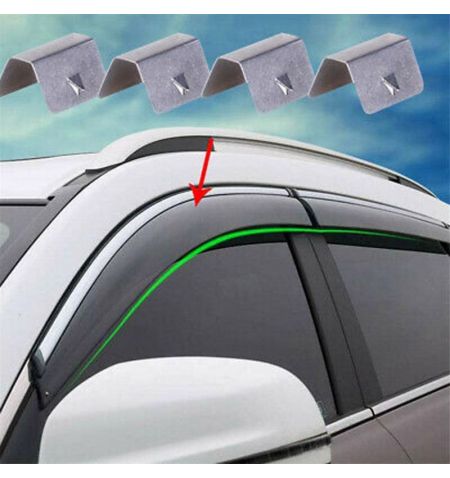 Deflektory / ofuky / protiprůvanové plexi G3 přesné Hyundai Tucson III (TL) (2015-) - přední | Filson Store