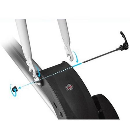 Adaptér pro uchycení vidlic jízdního kola Menabo ProTour Indoor - 9x100mm / rychloupínací | Filson Store