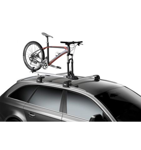 Střešní nosič na 1 jízdní kolo Thule ThruRide - aluminium / zamykací | Filson Store