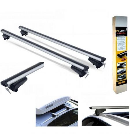 Příčníky na integrované podélníky M-Way M-Profile XL 135cm - aluminium / uzamykatelné | Filson Store