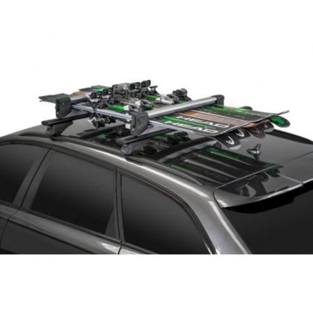 Střešní nosič lyží a snowboardů Menabo Yelo 6 - na 6 párů lyží / 4 snowboardy / výsuvný mimo vozidlo / uzamykací | Filson Store Střešní nosič lyží a snowboardů Menabo Yelo 6 - na 6 párů lyží / 4 snowboardy / výsuvný mimo vozidlo / uzamykací | Filson Store