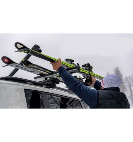Střešní nosič lyží a snowboardů Menabo Yelo 6 - na 6 párů lyží / 4 snowboardy / výsuvný mimo vozidlo / uzamykací | Filson Store Střešní nosič lyží a snowboardů Menabo Yelo 6 - na 6 párů lyží / 4 snowboardy / výsuvný mimo vozidlo / uzamykací | Filson Store
