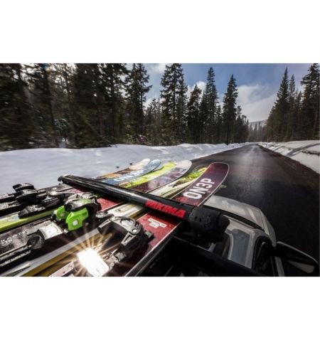 Střešní nosič lyží a snowboardů Yakima FatCat 6 - na 6 párů lyží / 4 snowboardy / uzamykací / černý | Filson Store