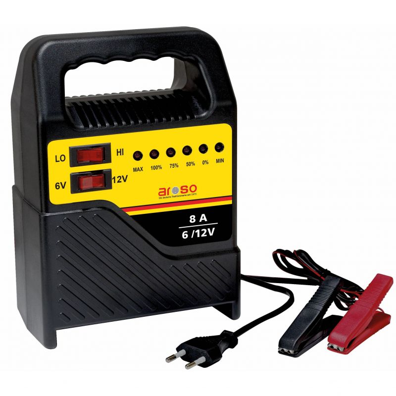 Levně Nabíječka autobaterií Aroso 8A 6V/12V