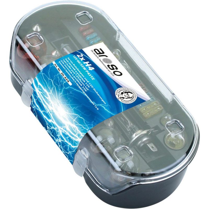 Autožárovky - servisní kufřík žárovek a pojistek / Uni H4