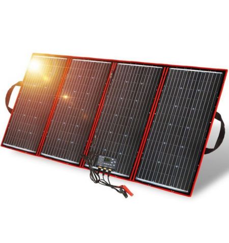 Solární panel rozkládací přenosný s PWM regulátorem 320W 12V/24V 194x95cm - do auta / na kempování | Filson Store