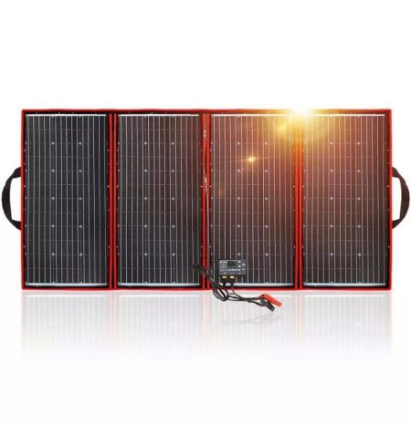 Solární panel rozkládací přenosný s PWM regulátorem 320W 12V/24V 194x95cm - do auta / na kempování | Filson Store