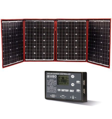 Solární panely rozkládací přenosné s PWM regulátory 660W 12V/24V 3ks 212x73cm - do auta / na kempování | Filson Store
