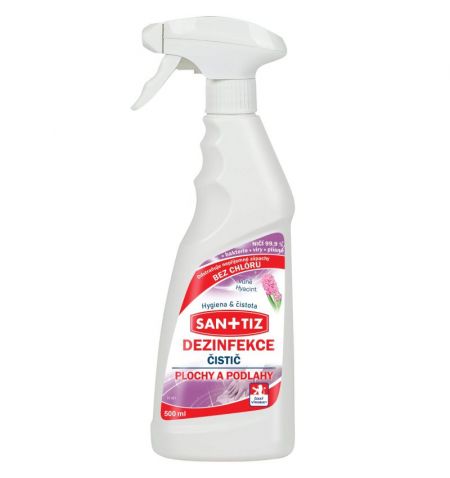 Čistící prostředek na plochy a podlahy / dezinfekce Sanitiz 500ml - parfém Hyacint | Filson Store