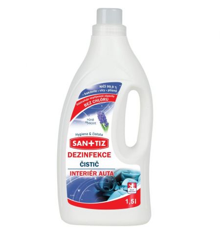 Čistící přípravek pro interiér automobilu / dezinfekce Sanitiz 1.5l - parfém Hyacint | Filson Store