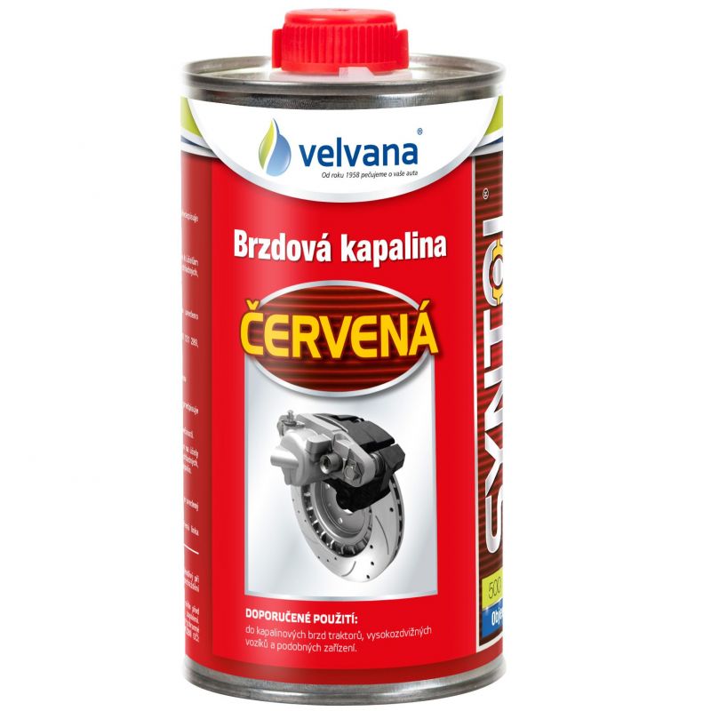 Brzdová kapalina Syntol červený - 500ml