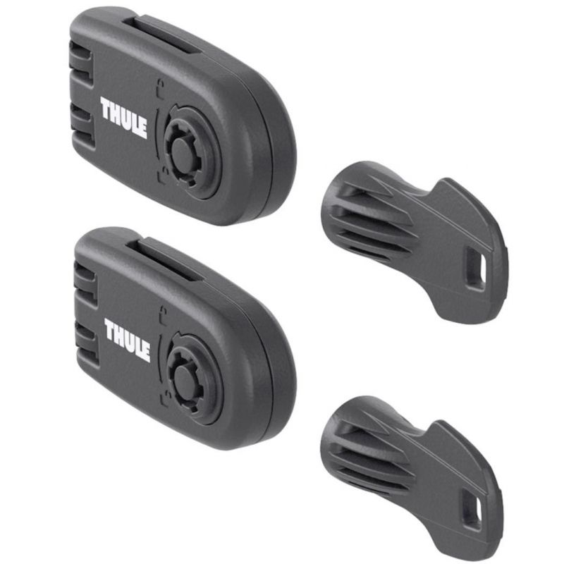 Zámky na plastové pásky pro fixaci pneumatik / ochrana proti krádeži Thule Wheel Strap Locks - pro nosiče kol Thule