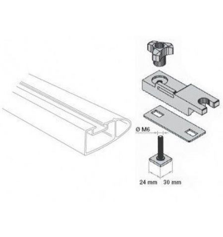 T-šrouby Thule T-track Adapter - sada pro originální střešní nosiče BMW 24x30mm pro U-profily 80mm | Filson Store