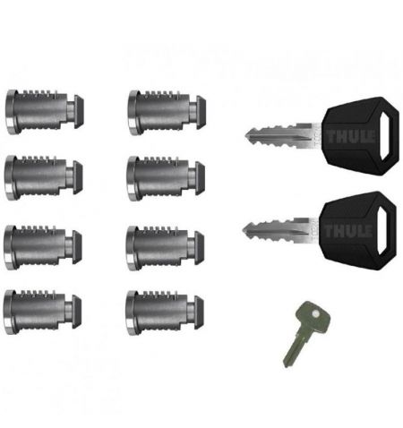Sada 8ks zámků a klíčů na systém jednoho klíče Thule One Key System - jednotné uzamykání | Filson Store