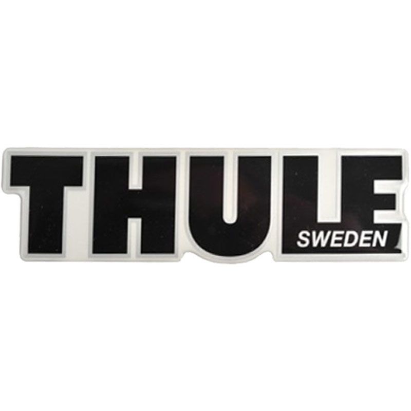 Samolepka poloplastická - logo Thule - černé