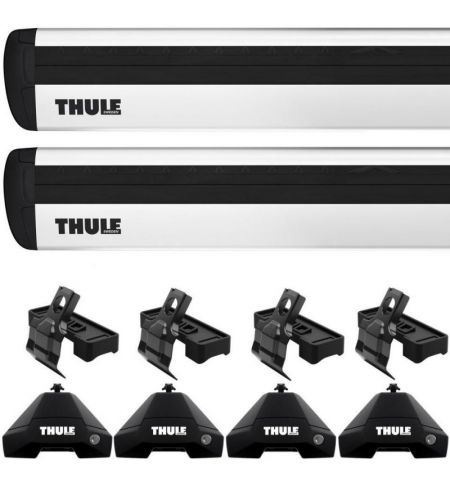 Střešní nosič příčníky Thule WingBar Evo Silver - Daewoo Lacetti Sedan 4-dv 03-11 - normální střecha | Filson Store