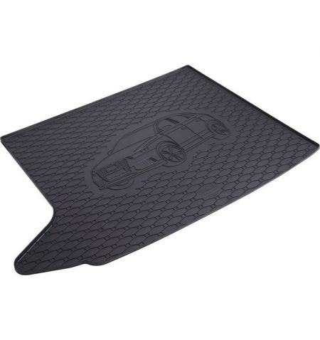 Vana do zavazadlového prostoru / kufru přesná gumová - Audi Q3 (Typ 8U) (2011-) s dojezdovým kolem | Filson Store