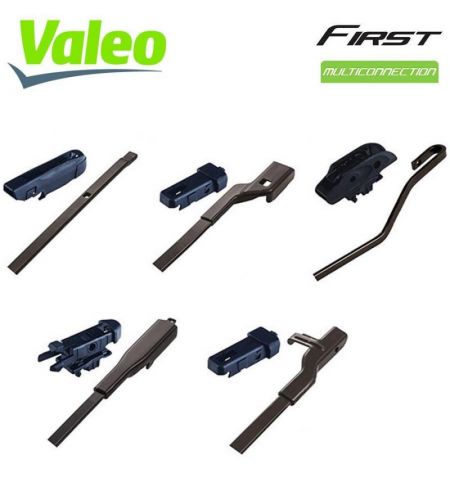 Stěrač Valeo First Multiconnection plochý Flat 45cm 1ks - multifunkční adaptéry | Filson Store