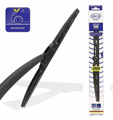 Stěrač zadní Alca Germany Rear Classic 40cm 1ks - multifunkční adaptéry / Nano grafitové břity | Filson Store