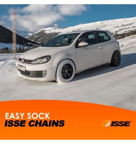 Sněhové řetězy / textilní návleky Isse Easy Sock - velikost S / celoevropská norma pro horské oblasti | Filson Store