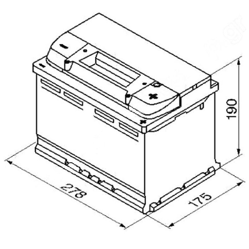 Banner Running Bull 56001 AGM Autobatterie 12V 60Ah