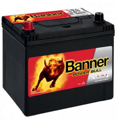Autobaterie / akumulátor kyselino-olověný Banner Power Bull 12V 60Ah P6069 | Filson Store