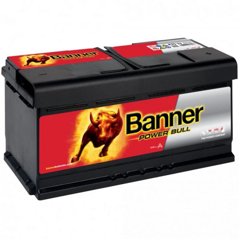 Autobaterie / akumulátor kyselino-olověný Banner Power Bull 12V 95Ah P9533